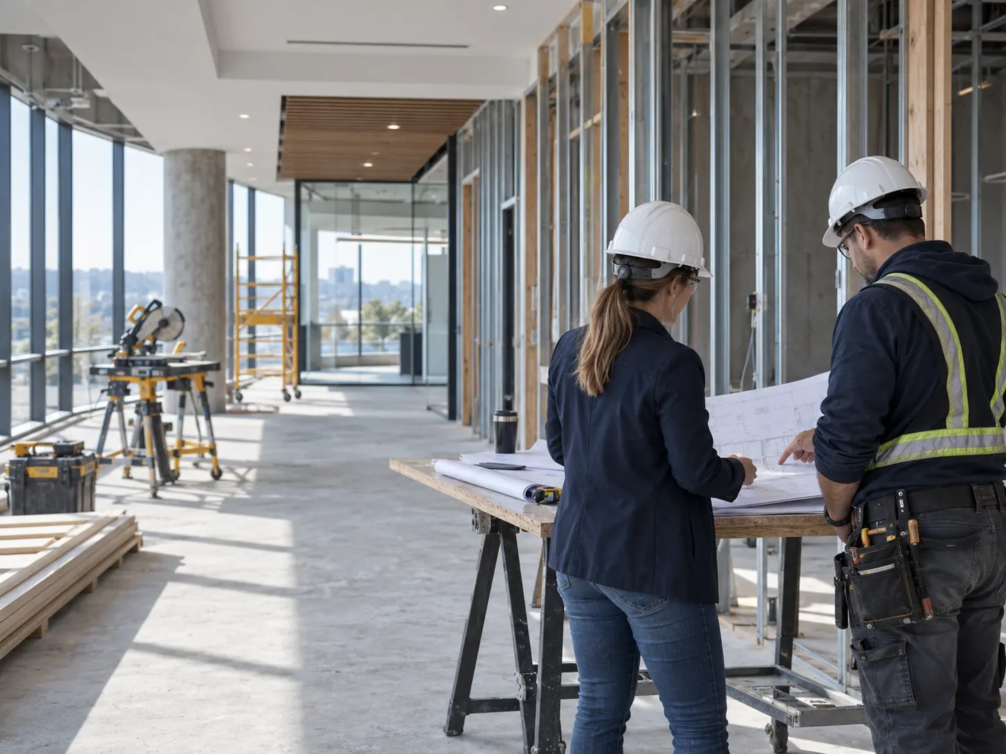 Construction services and property improvement work